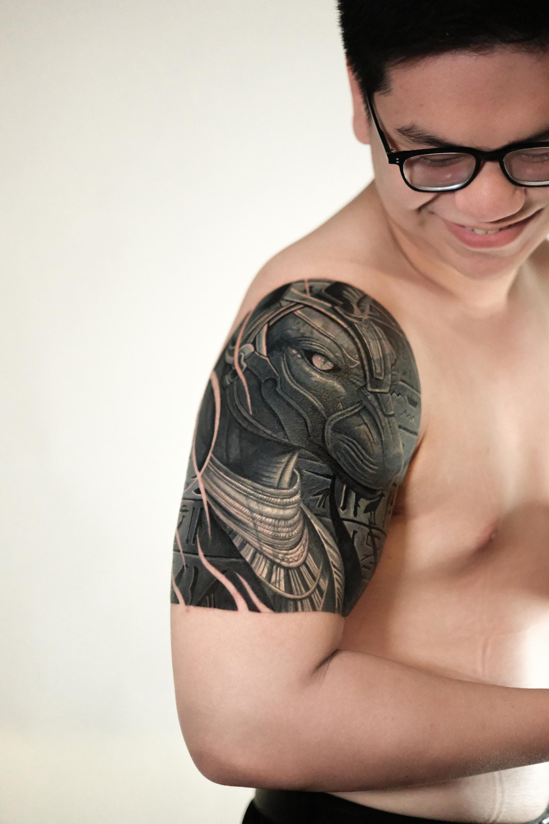 The Art of Biomechanical Tattoos