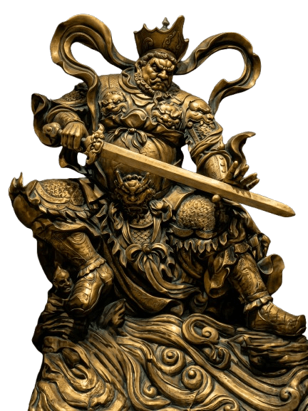Guardian Statue 4 - Sunset